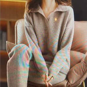 Cozy Gray Women's Sweater
